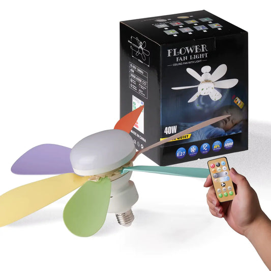 Dečiji ventilator, luster sa LED svetlom