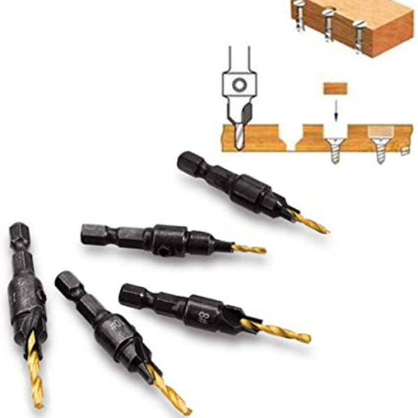 Alat za bušenje i upuštanje glava šrafova - 6komada