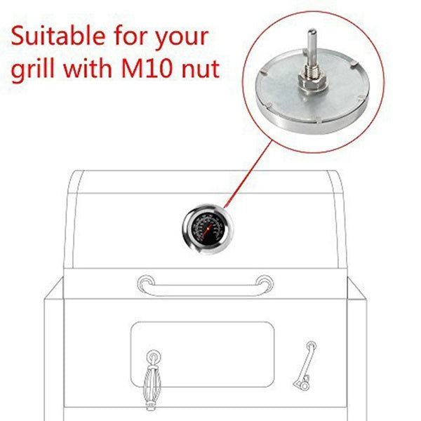 Analogni termometar sa šrafom 60-430C