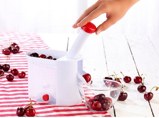 Beli Aparat za čišćenje koštica iz višanja i trešanja