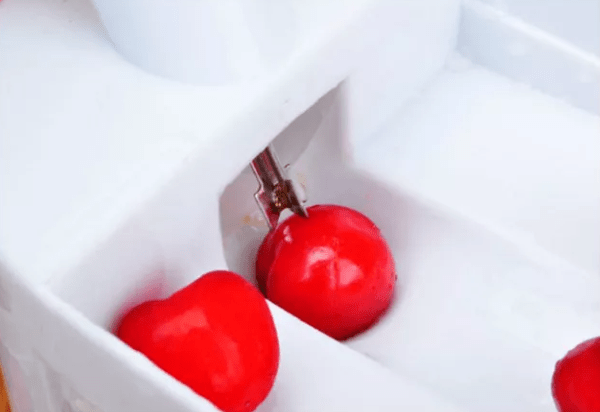 Beli Aparat za čišćenje koštica iz višanja i trešanja