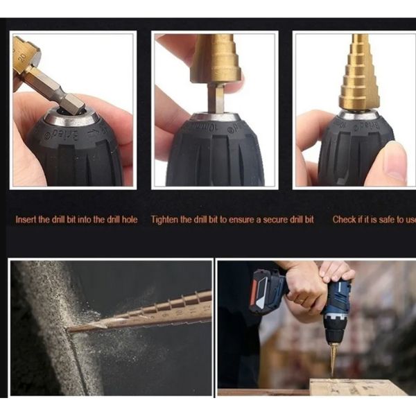 Burgije konusne set i burgija