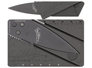 Cardsharp - Rasklopivi nož u veličini kreditne kartice (2 za 750din!)