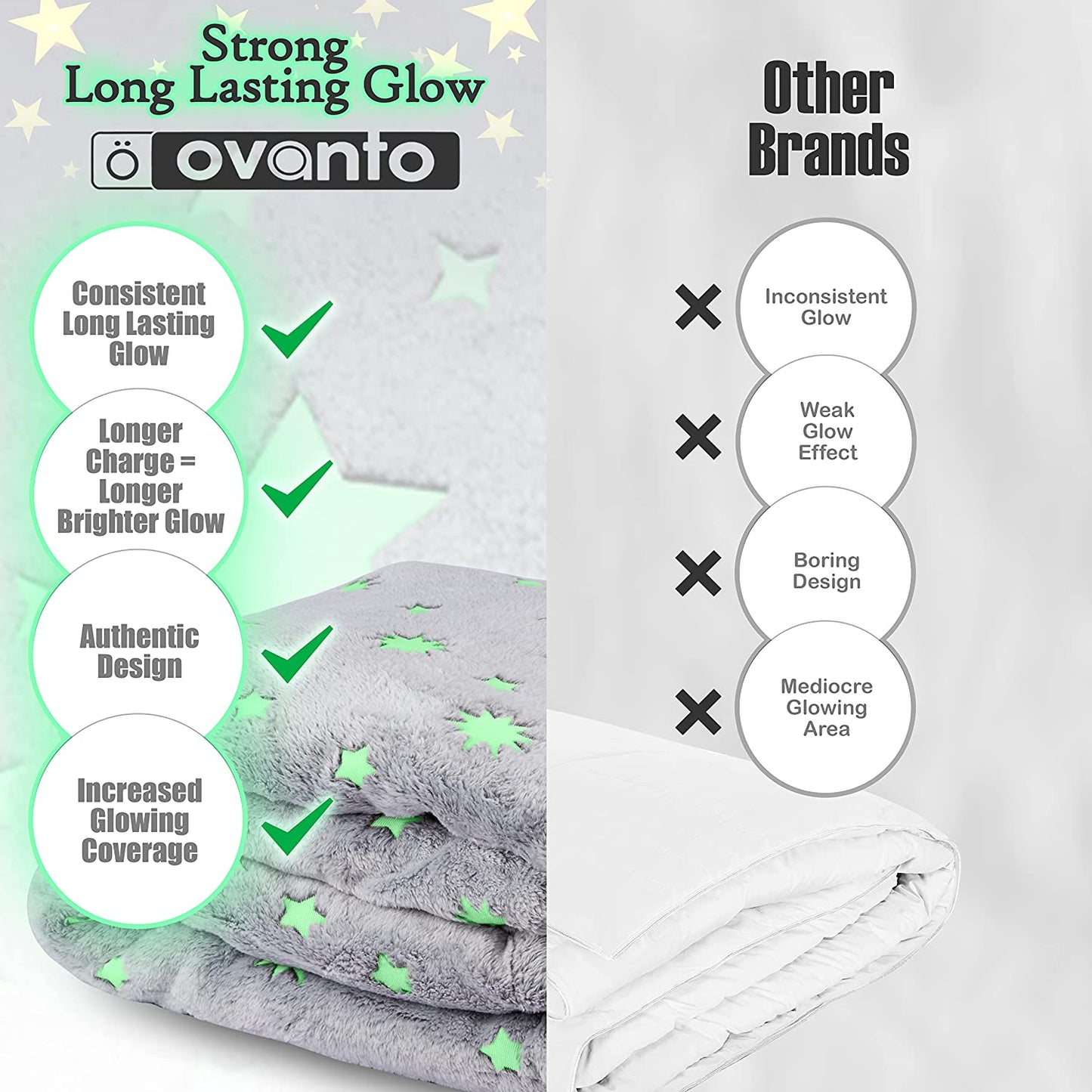 Dečije magično ćebe koje svetli u mraku