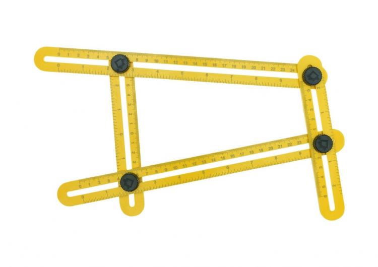 Fleksibilni lenjir za prenošenje uglova