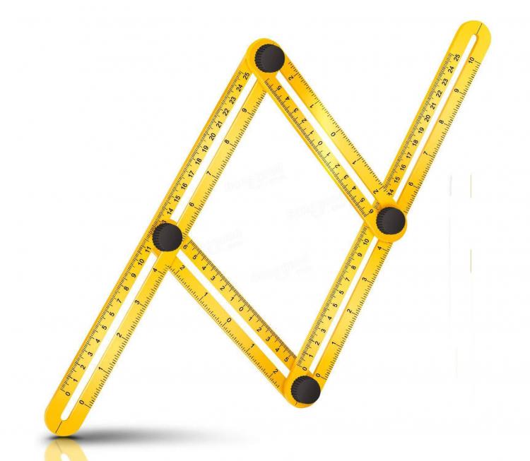 Fleksibilni lenjir za prenošenje uglova