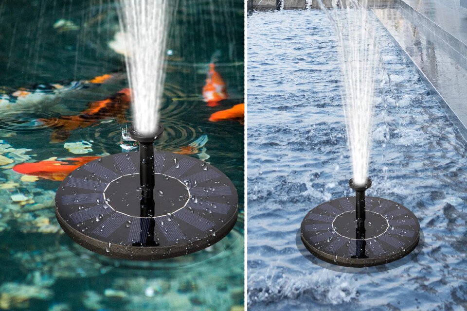 Solarna dvorišna fontana
