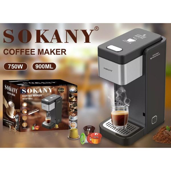 Kućni multifunkcionalni aparat za kafu - 900 ml - Sokany KF-6872