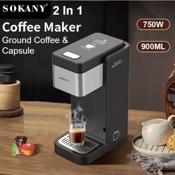 Kućni multifunkcionalni aparat za kafu - 900 ml - Sokany KF-6872