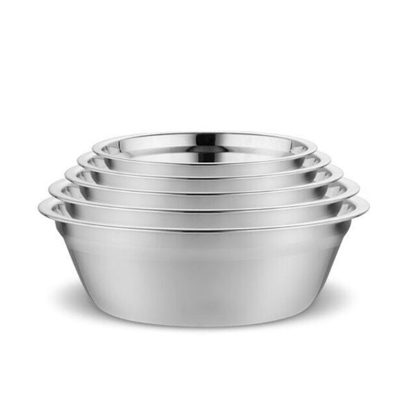 Kuhinjske posude od nerđajućeg čelika - set 6komada