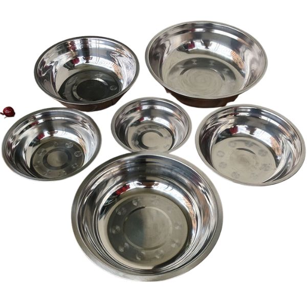 Kuhinjske posude od nerđajućeg čelika - set 6komada