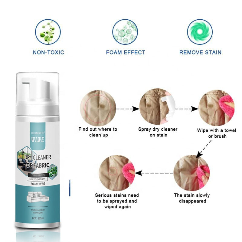 Pena za čišćenje tkanine i uklanjanje mrlja