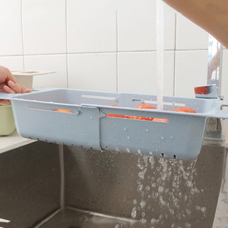 Podesiva korpa za pranje voća i povrća iznad sudopera