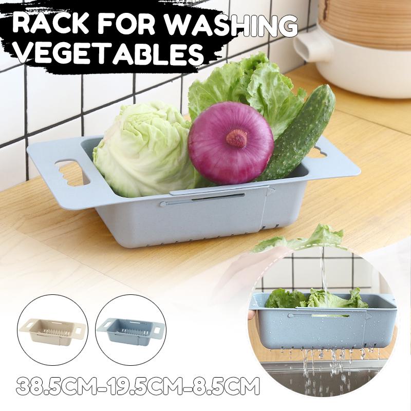 Podesiva korpa za pranje voća i povrća iznad sudopera