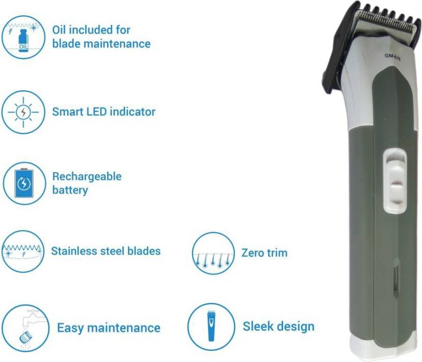 ProGemei 676 - Bežična mašinica za šišanje i trimovanje