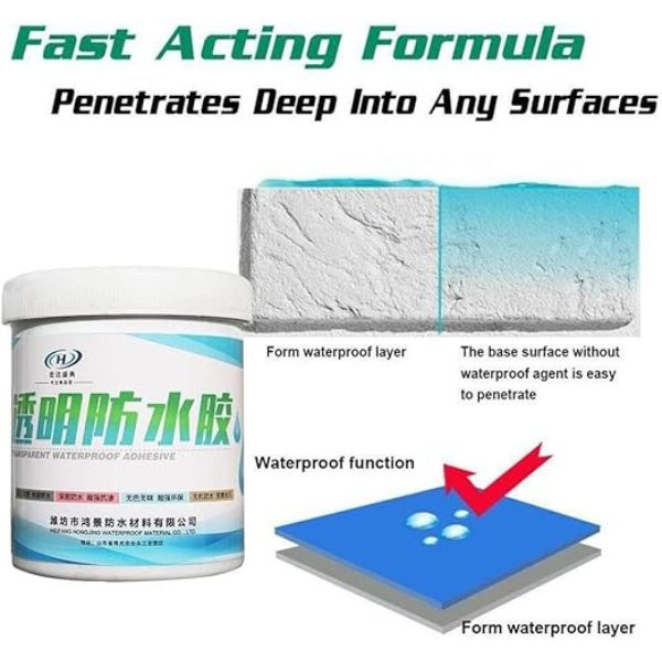 Prozirna vodootporna hidroizolacija