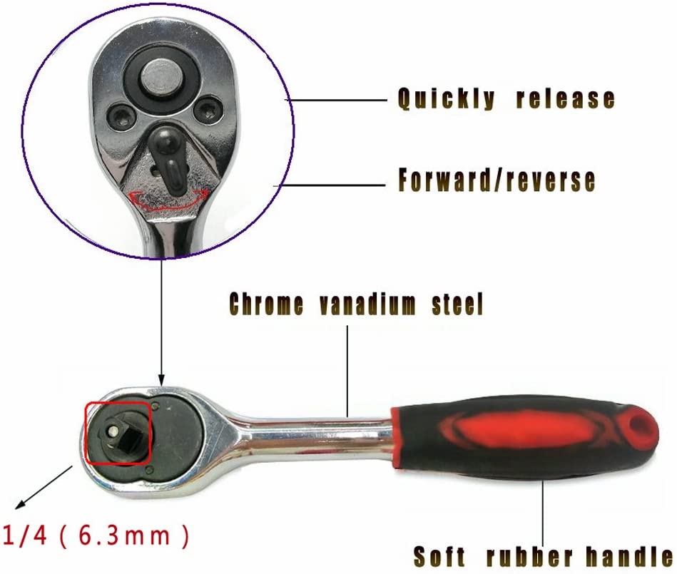 Ratchet set alat za popravak - 46kom.