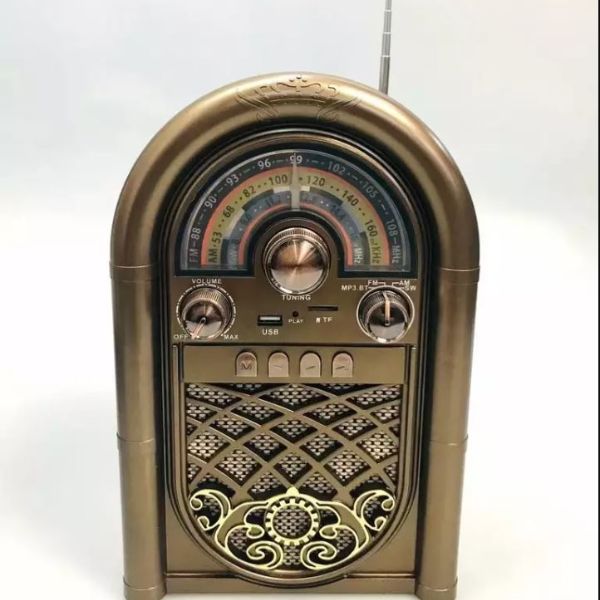 Retro prenosni radio - bluetooth TF USB - R-1950BT