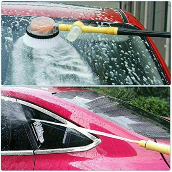 Rotirajuća četka za pranje automobila sa rezervoarom