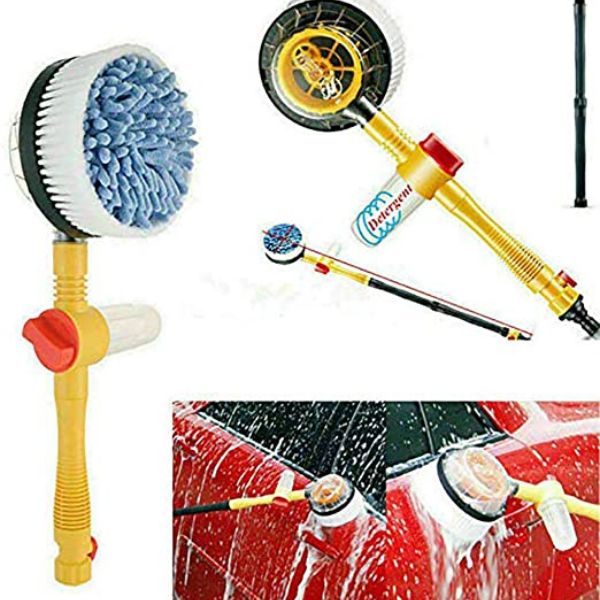 Rotirajuća četka za pranje automobila sa rezervoarom