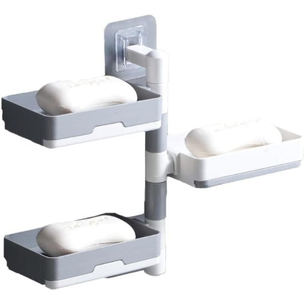 Rotirajući samolepljivi držač za sapun četkice peškir kozmetiku