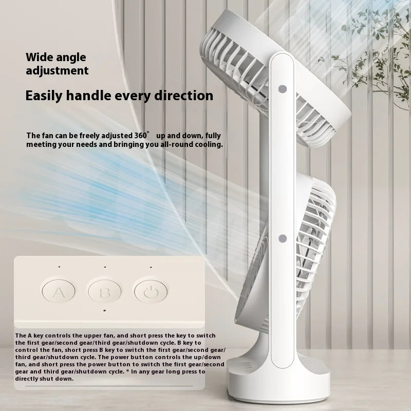 Ventilator sa dvostrukim hlađenjem, mini rashladni uređaj