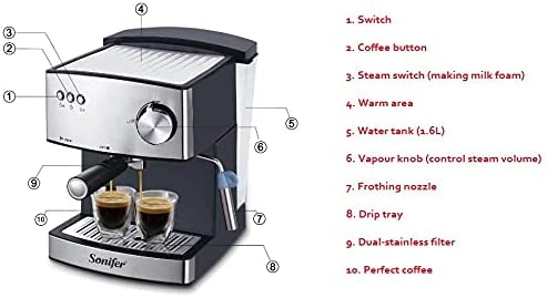 SONIFER Aparat za espresso kafu