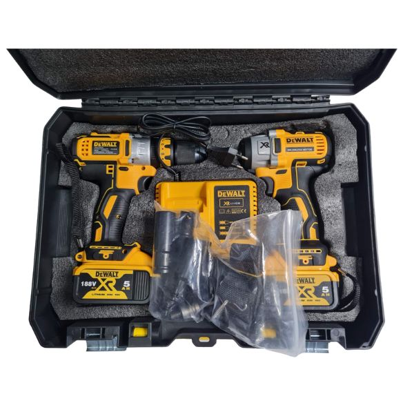 Set Aku Udarni odvijač i Aku šrafilica Dewalt