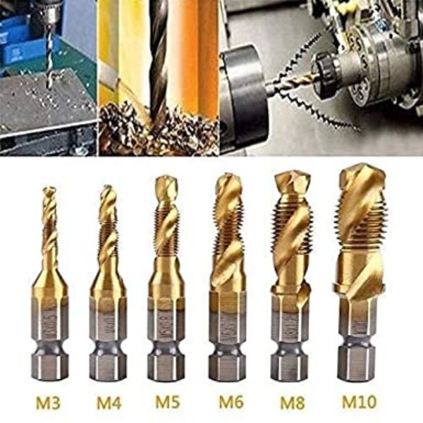 Set burgija 3u1 za metal - 6komada