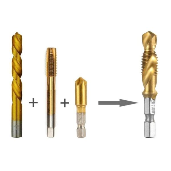Set burgija 3u1 za metal - 6komada