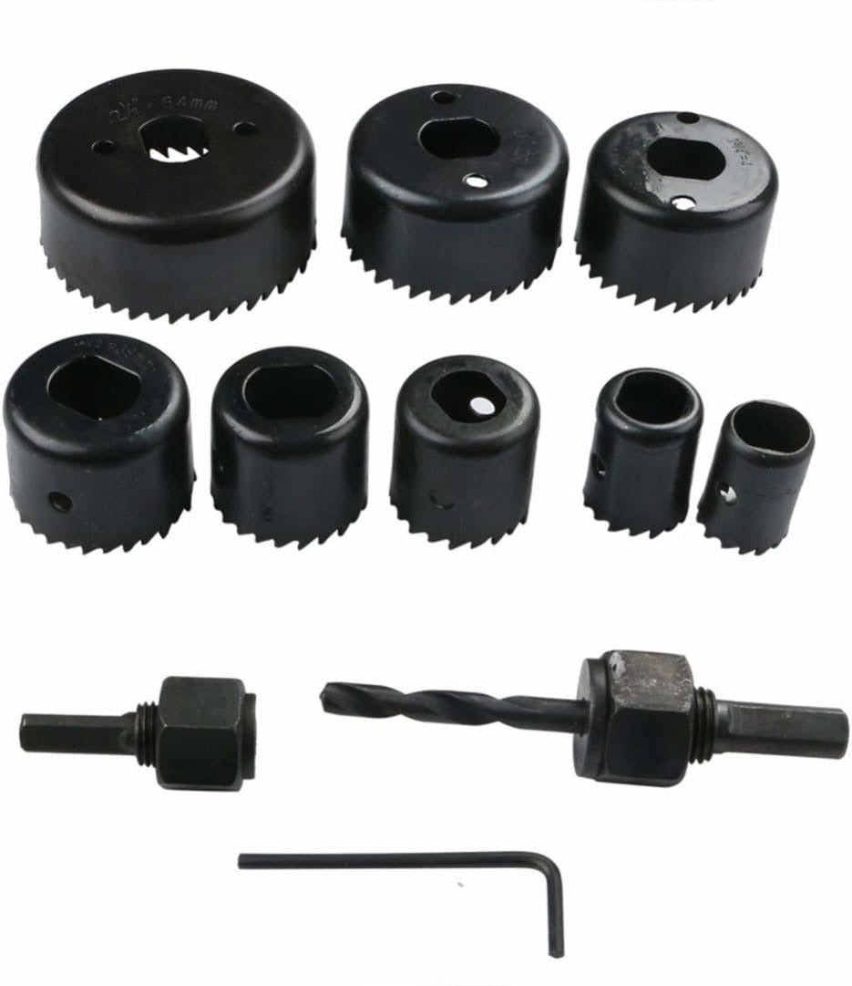 Set kruna za bušenje otvora - 11 delova