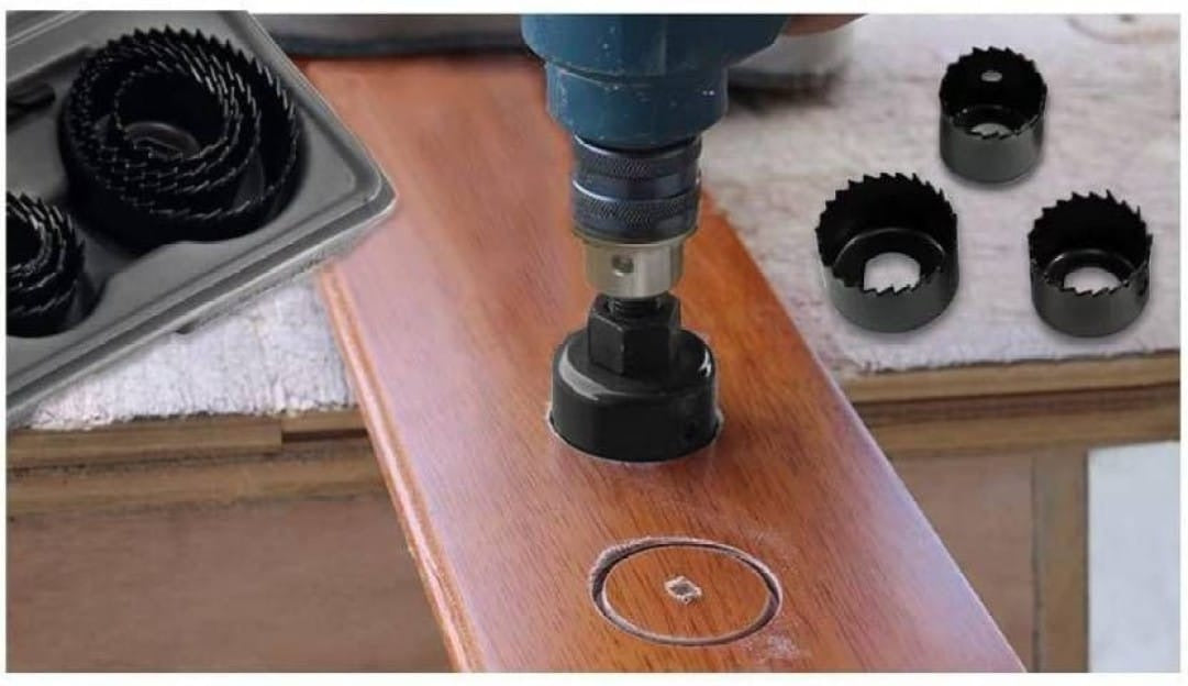 Set kruna za bušenje otvora - 11 delova