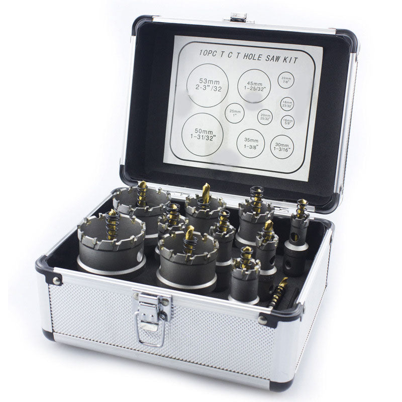 Set kruna za bušenje rupa - 10 komada