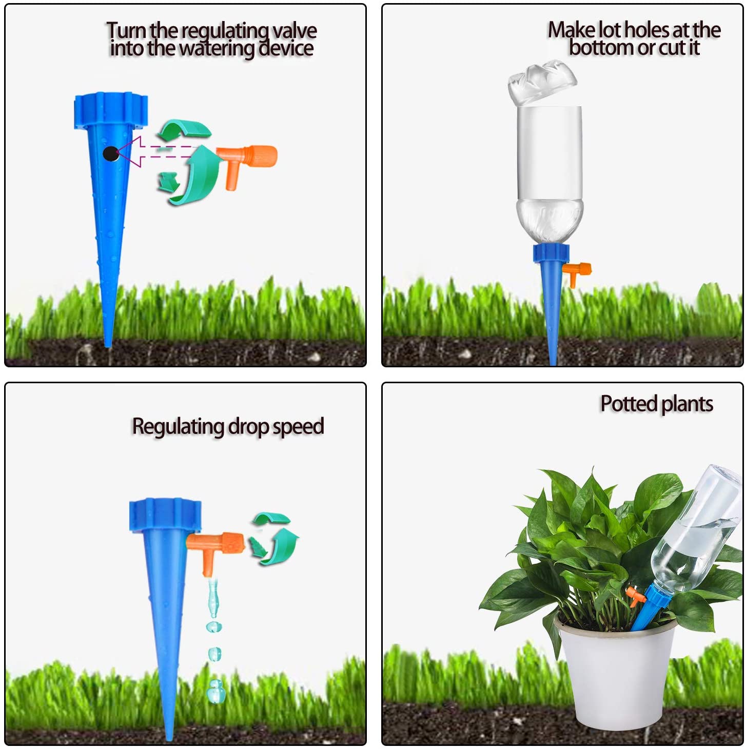 Sistem za zalivanje saksijskog cveća kap po kap