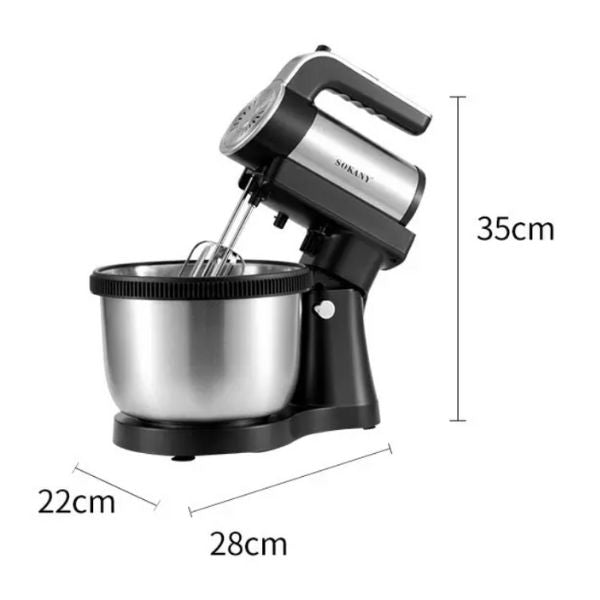 Sokani SK-6662 rotirajući mikser sa postoljem - 4,0 L