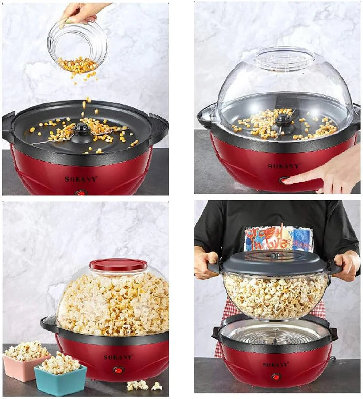 Veliki aparat za kokice (mogu da se dodaju ulje i ukusi)