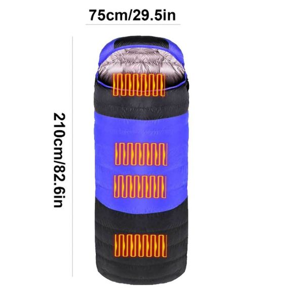 USB vreća za spavanje sa grejačima + Power Bank