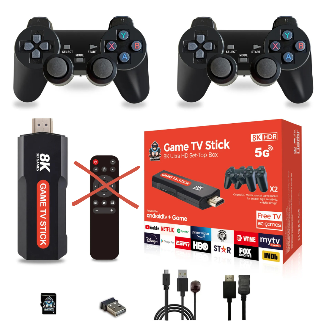 Multifunkcionalna konzola i Smart TV uređaj: Game Stick i Android TV (bez daljinskog)