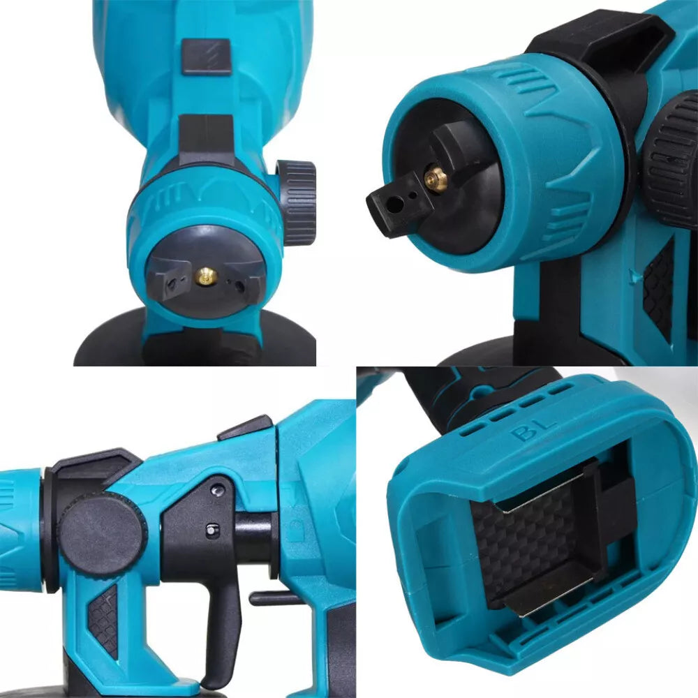 Aku pištolj za farbanje 800w sa dve baterije