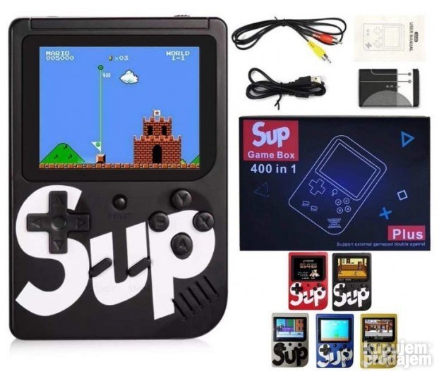 Sup game box 400 in 1 Konzola