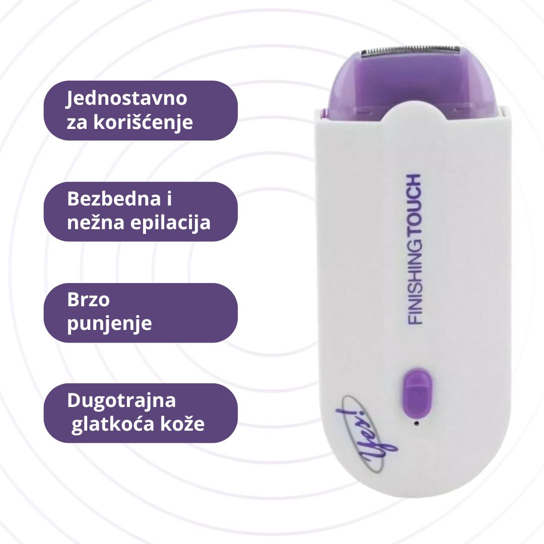 Uređaj za bezbolno depiliranje, bezbolno uklanjanje dlačica