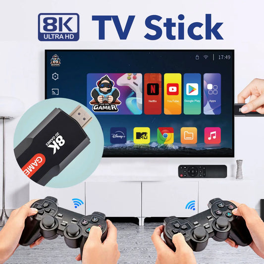 Multifunkcionalna konzola i Smart TV uređaj: Game Stick i Android TV (bez daljinskog)