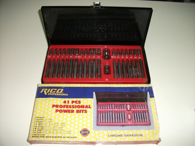 Alat set - RICO 41pcs power bits