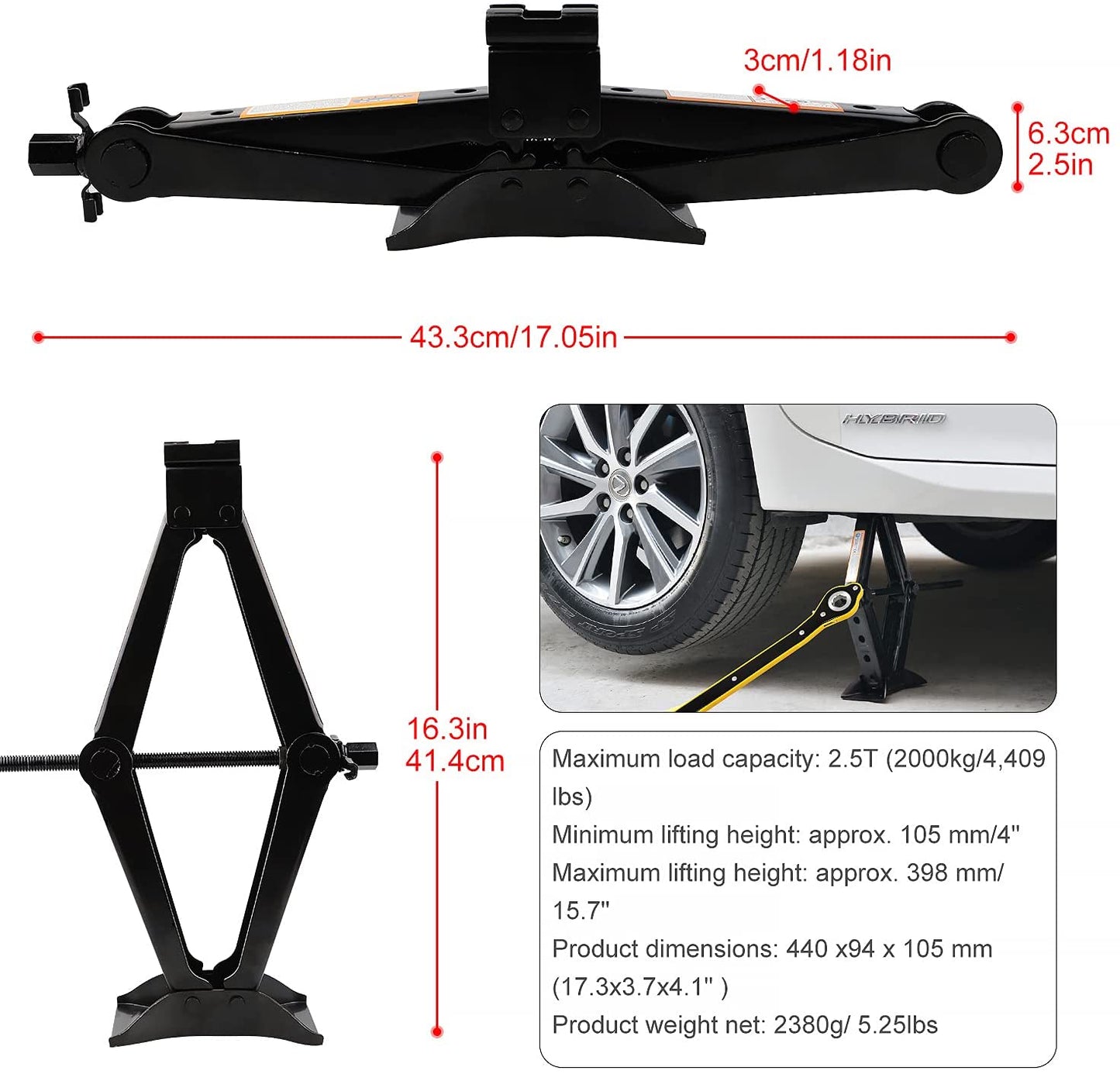 Auto dizalica (1,5t/2t)