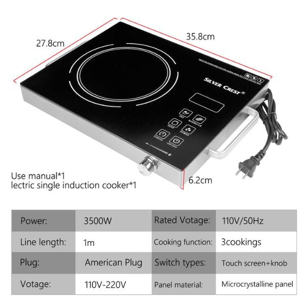 Indukcioni LED rešo 3500W