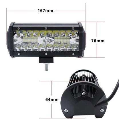 LED radni far 120W 40 dioda