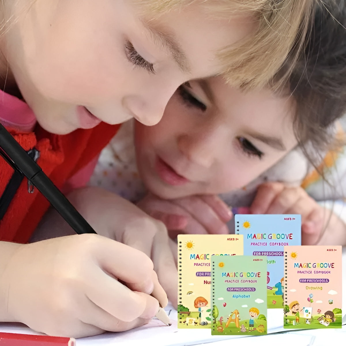 Magične vežbanke, Set od 4 magičnih vežbanki za decu