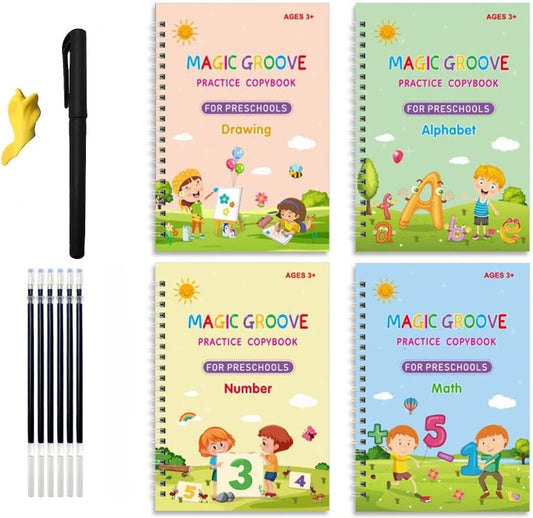 Magične vežbanke, Set od 4 magičnih vežbanki za decu