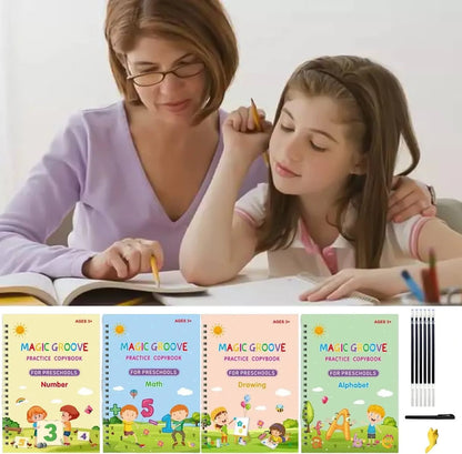 Magične vežbanke, Set od 4 magičnih vežbanki za decu