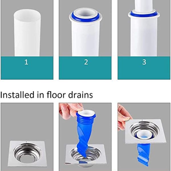 Silikonski filter za odvod - blokator neprijatnih mirisa